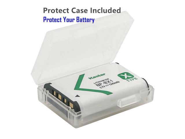 Kastar 2-Pack NPBX1 Battery and LTD2 USB Charger Replacement for Sony ZV-1 Vlogging Camera, ZV-1F Vlogging Camera, Hasselblad Stellar Special...