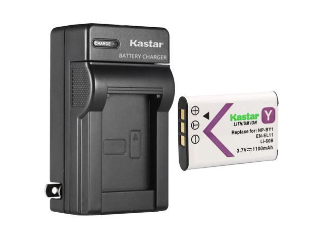 Kastar 1-Pack Battery and AC Wall Charger Replacement for Pentax D-LI78 DLi78 Battery, Pentax D-BC78 Charger, PENTAX Optio L50 Optio M50 Optio M60...