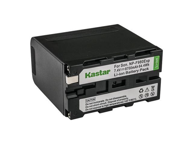 Kastar Magic NP-F980Exp Battery 2-Pack Replacement for Bosma G1 Pro 8K Camera (MFT)