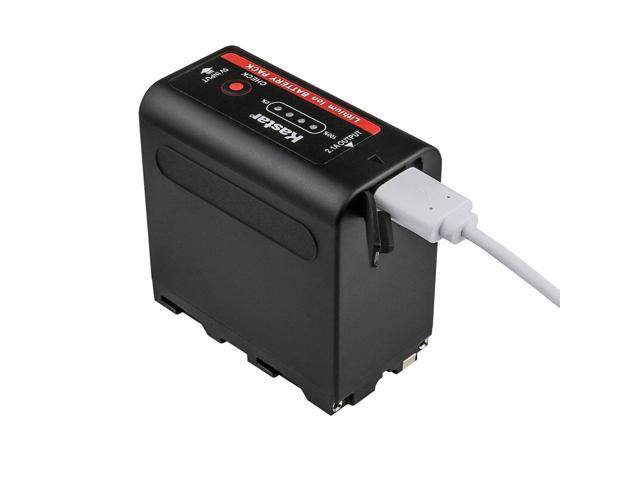 Kastar Magic NP-F980Exp Battery 2-Pack Replacement for Bosma G1 Pro 8K Camera (MFT)