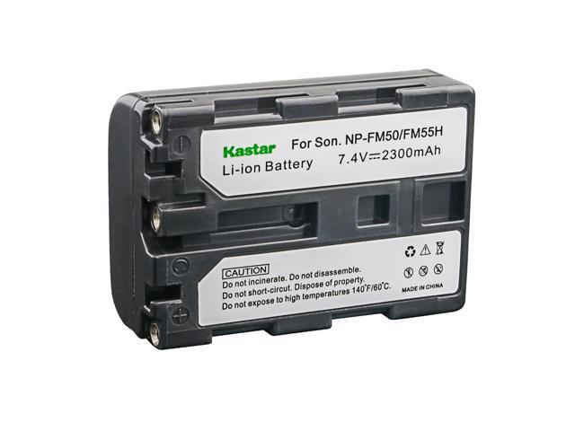 Kastar 2-Pack NP-FM50 Battery and LTD2 USB Charger Replacement for Sony CCD-TRV150, CCD-TRV208, CCD-TRV218, CCD-TRV228, CCD-TRV250, CCD-TRV308,...