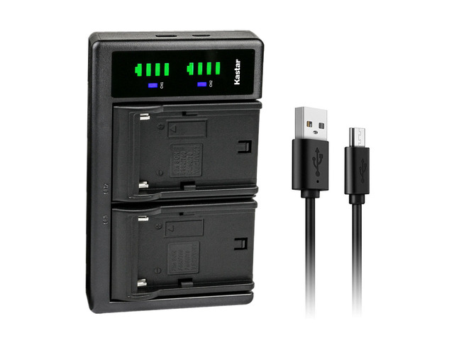 Kastar LTD2 USB Battery Charger Replacement for Sony SLT-A58V, Alpha 65 a65, SLT-A65, SLT-A65V, SLT-A65VB, SLT-A65VK, SLT-A65VM, SLT-A65VY, Alpha...