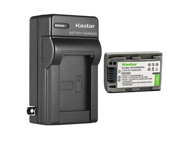 Kastar 1Pack Battery and AC Wall Charger Replacement for Sony DCR-HC26, DCR-HC30, DCR-HC32, DCR-HC33, DCR-HC35, DCR-HC36, DCR-HC39, DCR-HC40,...