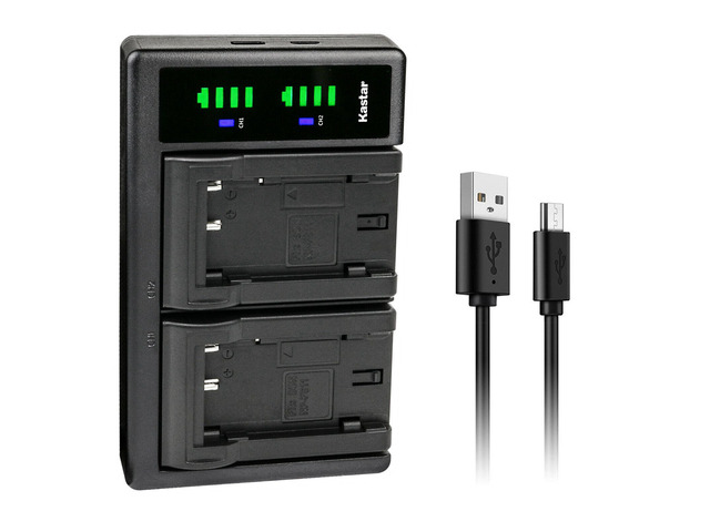 Kastar NP-FS11 LTD2 USB Battery Charger Replacement for Sony DSC-F55, DSC-F55V, DSC-P1, DSC-P20, DSC-P30, DSC-P50 Cameras