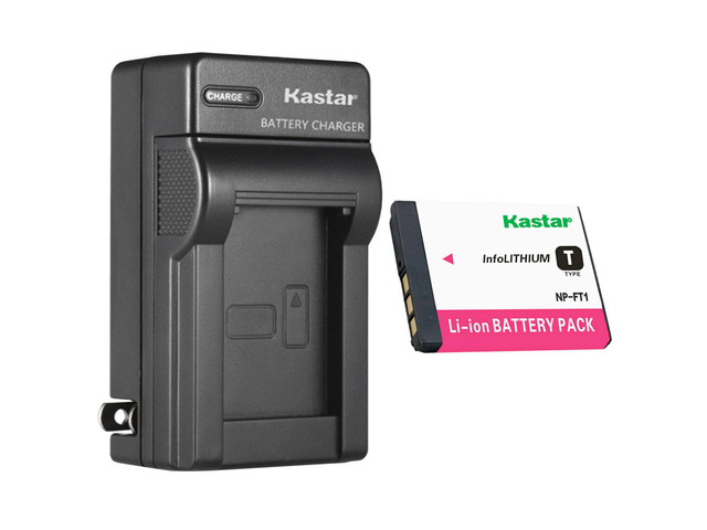 Kastar 1-Pack Battery and AC Wall Charger Replacement for Sony NP-FT1, Type T Battery, Sony C-CS3, BC-TR1 Charger, Sony Cyber-shot DSC-T10/W,...