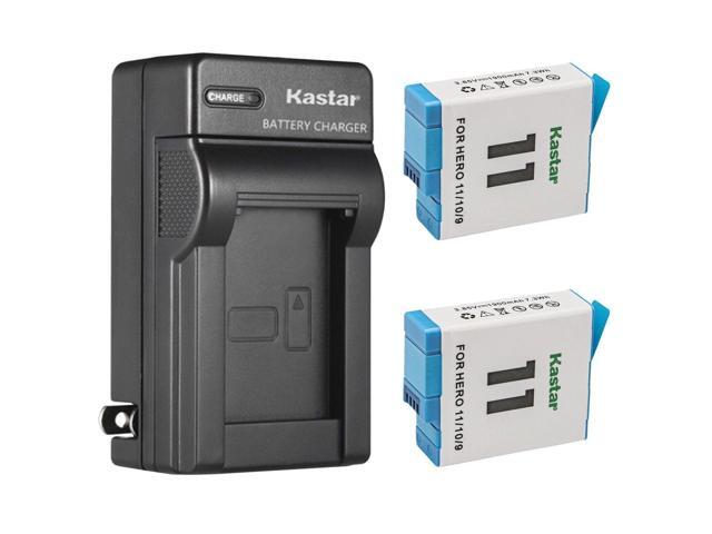 Kastar 2-Pack Battery and AC Wall Charger Replacement for GoPro ADDBD-211 ADBAT-001 ADDBD-001 Battery, GoPro HERO11 HERO 11 Black Action, GoPro...