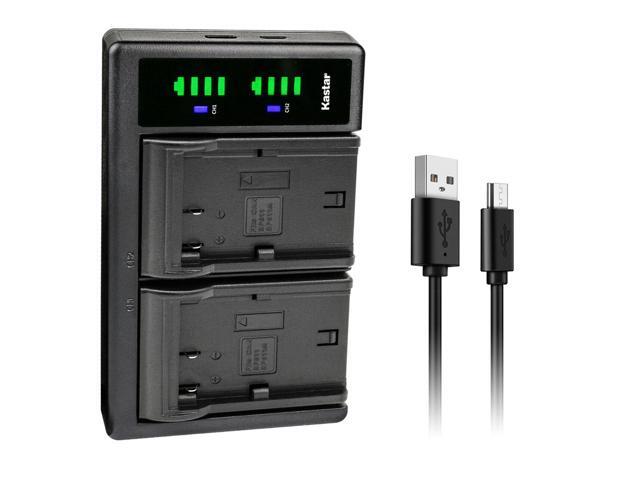 Kastar LTD2 USB Battery Charger Replacement for Canon EOS Kiss, EOS Kiss Digital, DM-FV2 FV2, DM-FV10 FV10, DM-FV20 FV20, DM-FV30 FV30, DM-FV40...
