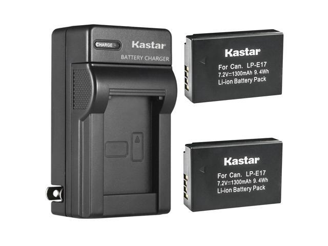 Kastar 2-Pack Battery and AC Wall Charger Replacement for Saramonic VmicLink5 HiFi Wireless Microphone Systems