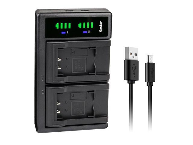 Kastar LTD2 USB Battery Charger Compatible with Pentax D-LI78 Battery, Pentax D-BC78 Charger, Pentax Optio L50, Optio M50, Optio M60, Optio S1,...