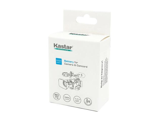 Kastar 2-Pack Battery and AC LCD Dual Fast Charger Compatible with JVC CONNECTED CAM GY-HC500E GY-HC500U, JVC GY-HC500SPC Connected Cam 4K Handheld...