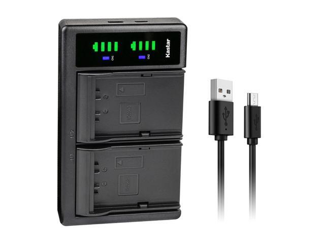 Kastar LTD2 USB Battery Charger Compatible with JVC GY-HC500 GY-HC500E, GY-HC500U GY-HC500UN, GY-HC500SPC GY-HC500SPCN, GY-HC550 GY-HC550E...