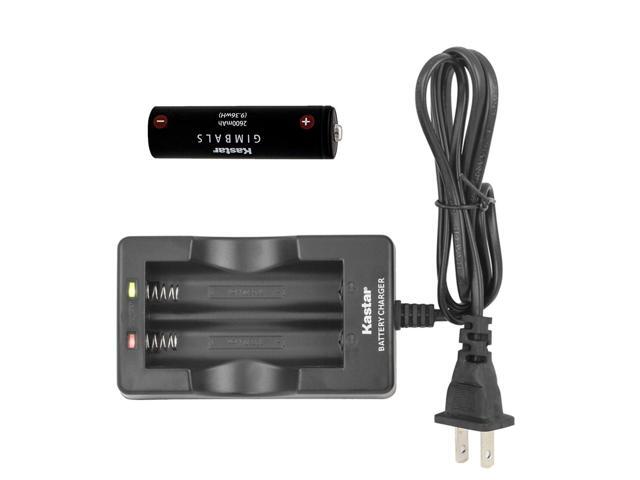 Kastar 1-Pack Battery and AC Wall Charger Replacement for Manfrotto MVG460 & MVG460FFR, XHDATA D-808 AM/FM, GMB-B117, GMB-B118 Battery, EVO GP...