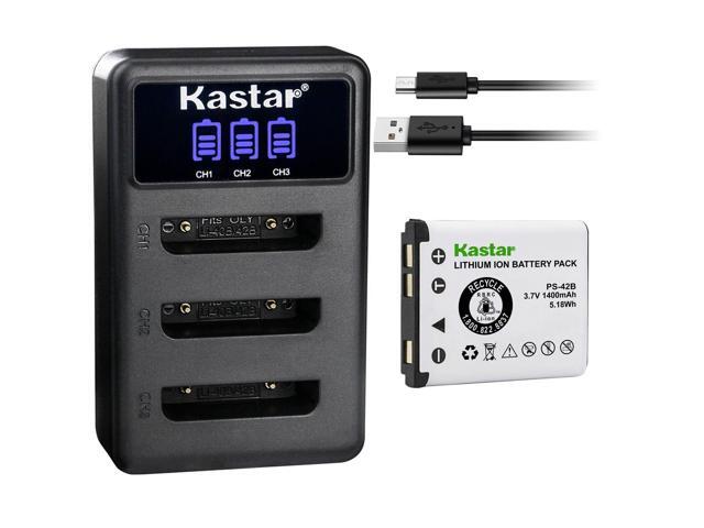 Kastar 1 Pack Battery and LCD Triple Charger Compatible with Steelseries Arctis Nova Pro Wireless Headset, Arctis Nova Pro Wireless Headset for...