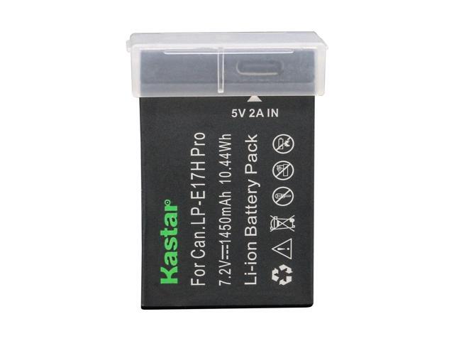 Kastar 2-Pack LP-E17H Pro Battery W/ Type-C Cable Compatible with Canon LP-E17 LP-E17H, 9967B02 Battery, Canon EOS 750D, EOS 760D, EOS 800D, EOS...