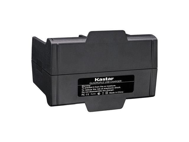 Kastar Quadruple Battery Charger Compatible with Canon Digital IXUS 105, Digital IXUS 105 IS, PowerShot D10, PowerShot D20, PowerShot D30,...
