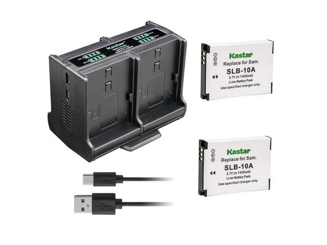 Kastar 2-Pack Battery and Quadruple Charger Compatible with SooCoo S60 Sports Action Camera, SooCoo S60B Sports Action Camera, SooCoo S70 Sports...