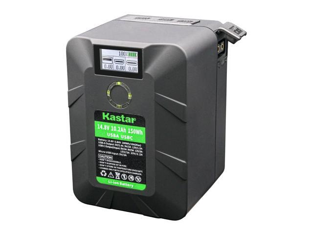 Kastar BP-Y150W V Mount Battery D-Tap Compact Fast Charger Compatible with Canon EOS C700, EOS C700 PL, EOS C700 GS PL, EOS C300 Mark III, RED...