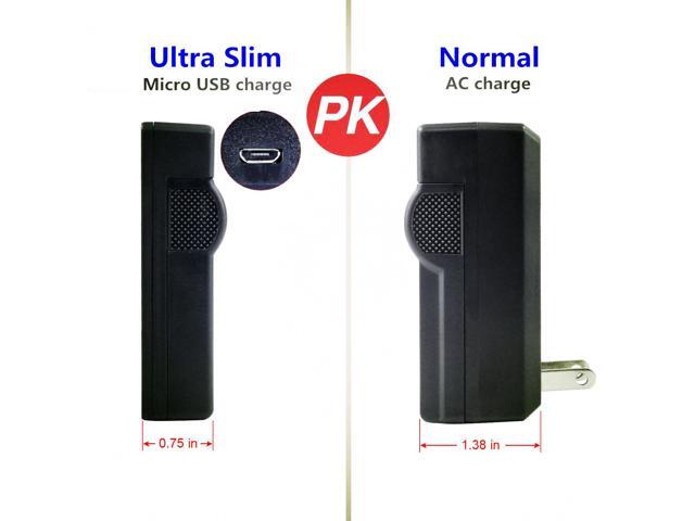 Kastar 1-Pack NP-FT1 Battery and Slim USB Charger Replacement for Sony NP-FT1 Type T Battery, BC-TR1 Charger, Cyber-shot DSC-L1 DSC-M1 DSC-M2...