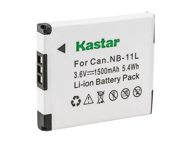 Kastar 1-Pack NB-11L Battery and Quadruple Charger Compatible with Canon PowerShot A2600 A2600 IS, PowerShot A3400 A3400 IS, PowerShot A3500 A3500...