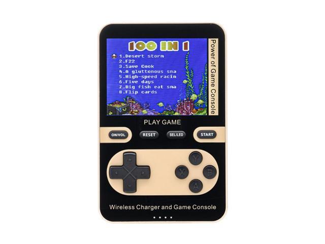 Kastar 2 In 1 Handheld Video Game Console Built-In 500 Classic Mini Games With 5000mAh Magnetic Power Bank, Wireless Portable Power Supply with...