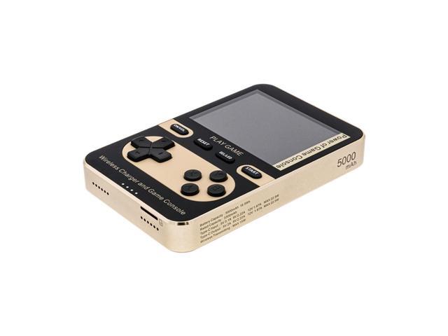 Kastar 2 In 1 Handheld Video Game Console Built-In 500 Classic Mini Games With 5000mAh Magnetic Power Bank, Wireless Portable Power Supply with...