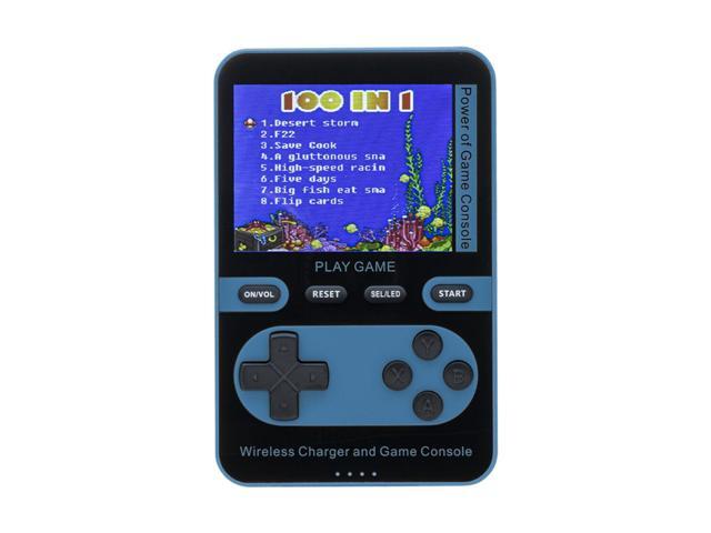 Kastar 2 In 1 Handheld Video Game Console Built-In 500 Classic Mini Games With 5000mAh Magnetic Power Bank, Wireless Portable Power Supply with...