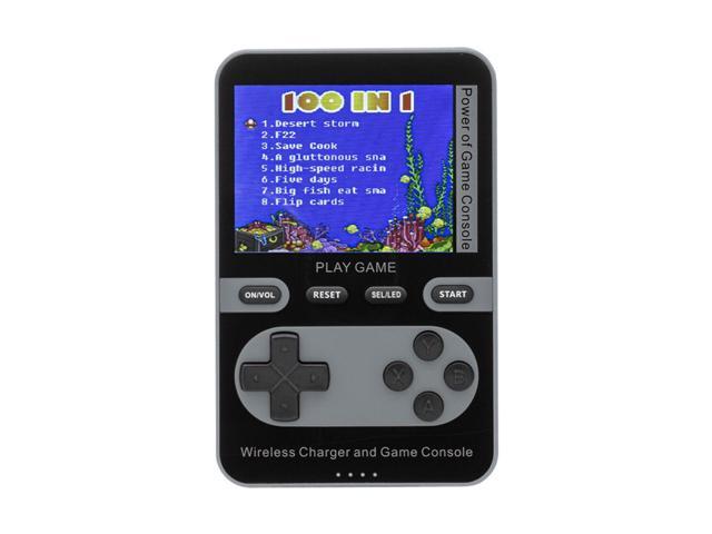 Kastar 2 In 1 Handheld Video Game Console Built-In 500 Classic Mini Games With 5000mAh Magnetic Power Bank, Wireless Portable Power Supply with...