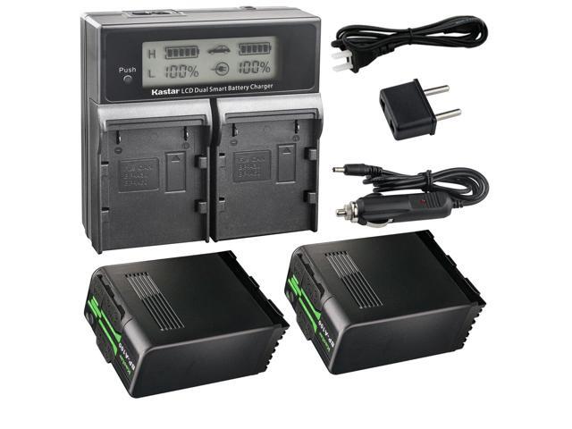 Kastar 2-Pack BP-A100 Battery and CH04 Charger Compatible with Canon BP-A Series BP-A30 BP-A60 BP-A65 BP-A68 BP-A90 US 0870C002 Battery,CG-A10...