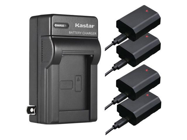 Kastar 4-Pack USB-C Battery and AC Wall Charger Replacement for Sony Alpha 1 Mirrorless Digital Camera, Alpha 7R V Mirrorless Camera, FX3, FX30...