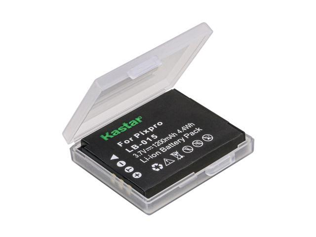 Kastar 2-Pack Battery and LTD2 USB Charger Compatible with Kokad LB-015 Rechargeable Lithium-ion Battery and Kokad PIXPRO WPZ2 Digital Camera,...