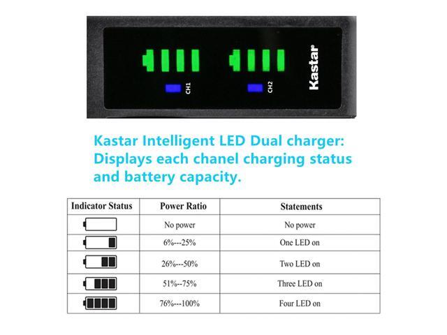 Kastar 3-Pack Battery and LTD2 USB Charger Replacement for Ricoh Caplio G3S, Caplio G4, Caplio G4 wide, Caplio GX, Caplio GX8, Caplio Pro G3,...