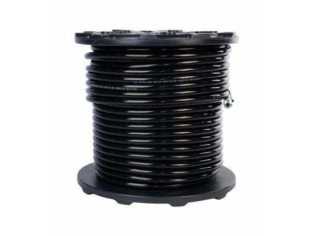 Photos - Pressure Washer Schieffer 4000 PSI 3/8in. x 300ft. Thermoplastic Black Sewer Jetter Hose w