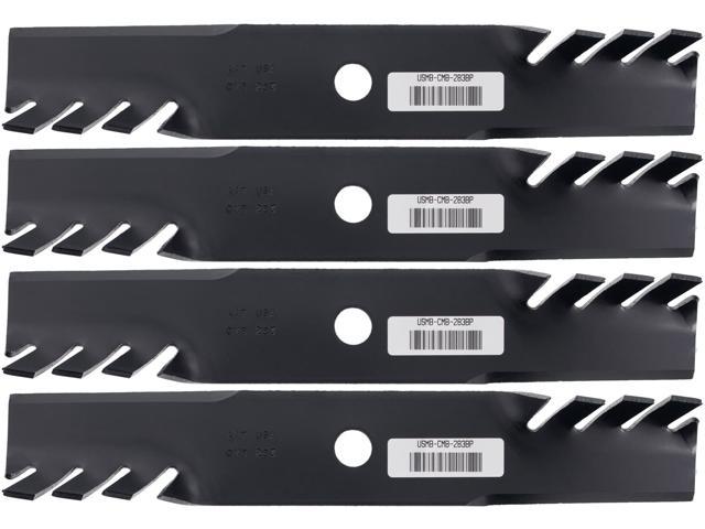 Photos - Lawn Mower Accessory USA Mower Blades (4) CMB283BP Commercial Toothed for Encore® 543293 Length