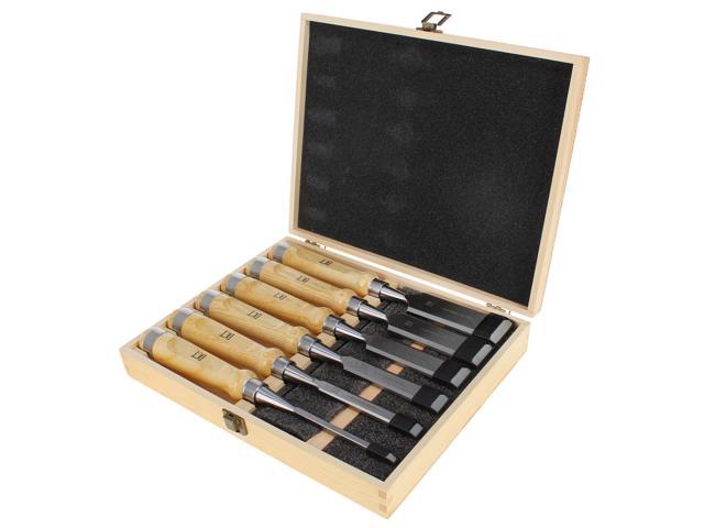 Photos - Other Power Tools Deadwood Crafted Tools 6pc Wood Carving Tools Kit with 2 Sharpening Whetst