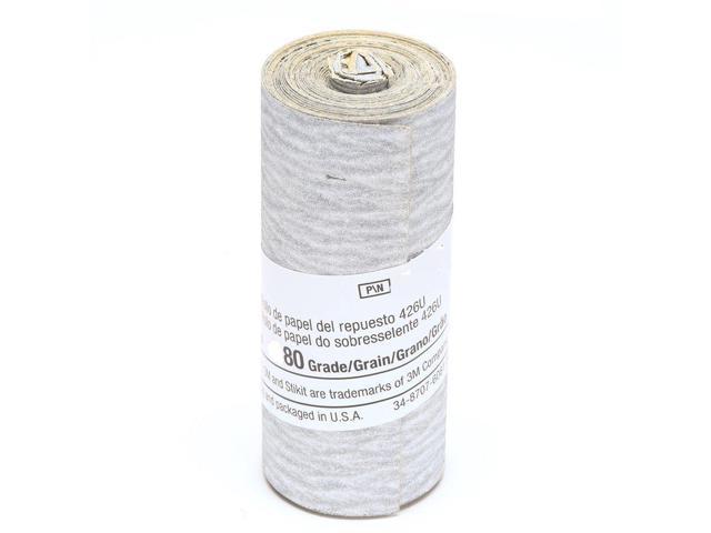 Photos - Other Power Tools 3M 27808 Stikit Tri-M-Ite  Roll, 80 Grit (55' Length) (2-1/2' Width)