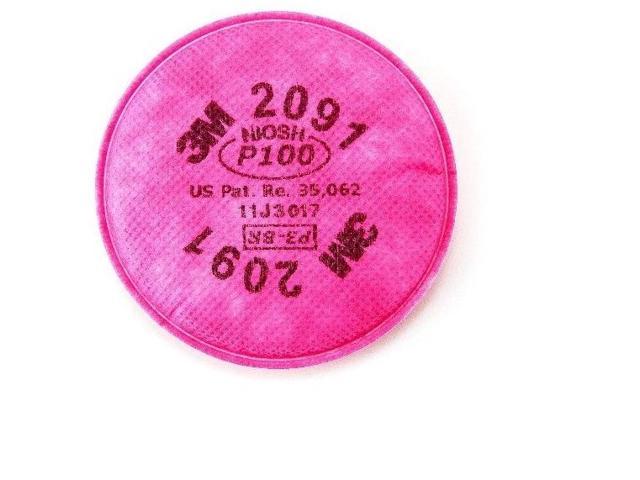 Photos - Other Power Tools 3M 07000 P100 Particulate 2091 Filter - 1 pair -70001PACK 