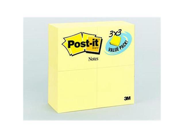 3M Company MMM65424VAD Post-It Notes Value Pack 3 X 3 Canary Yellow 24 Pads