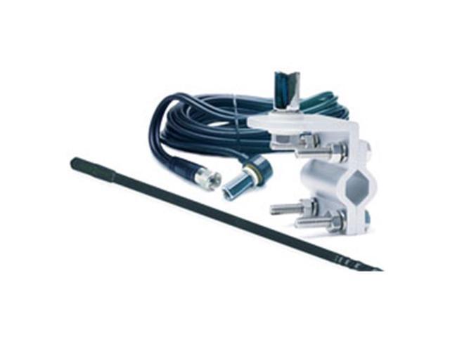 4' Platinum Series Single Mirror Mount CB Antenna Kit - 1000 Watts Black