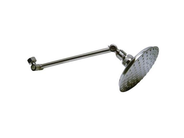 Kingston Brass K135K8 Large Shower Head And 10 Inch High-Low Shower Kit - Satin Nickel Finish