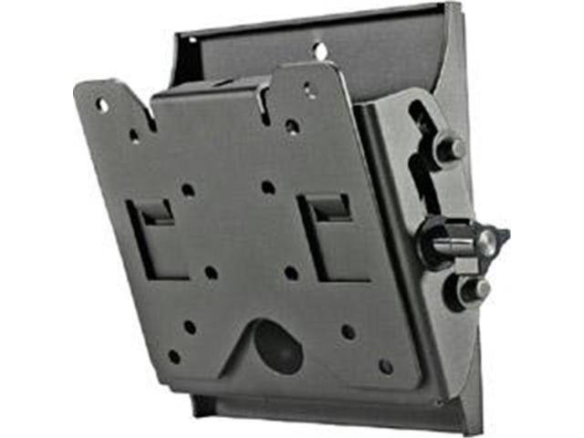 Peerless-AV - Tilt Display Wall Mount For Most 10" - 29" Flat Panel Displays - Black, Semi-gloss Black - image 4