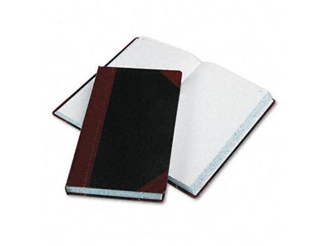 Boorum & Pease Record/Account Book Record Rule Black/Red 500 Pages 14 1/8 x 8 5/8 9500R