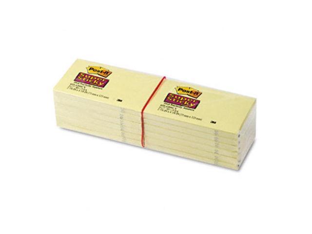 Post-It Notes Super Sti Pad,Post-It 3x5 12,Cayw 65512SSCY
