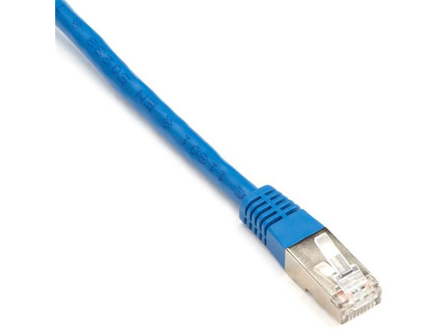 CAT6 250-MHz Shielded, Stranded Cable SSTP (PIMF), PVC, Blue, 6-ft.