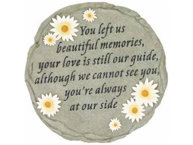 SPOONTIQUES 13003 BEAUTIFUL MEMORIES STEPPING STONE