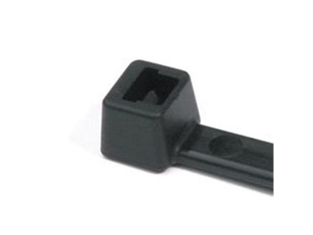 HellermannTyton - Cable Tie,8' x 1/8', Black, 30 lb./ 100 pk