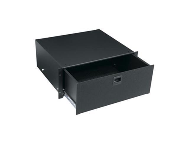 Middle Atlantic Products TD4 4 Space Textured Rack Drawer, Black