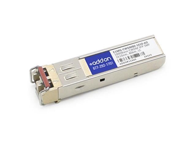 AddOn Brocade E1MG-CWDM80-1610 Compatible 1000Base-CWDM SFP Transceiver (SMF, 1610nm, 80km, LC)
