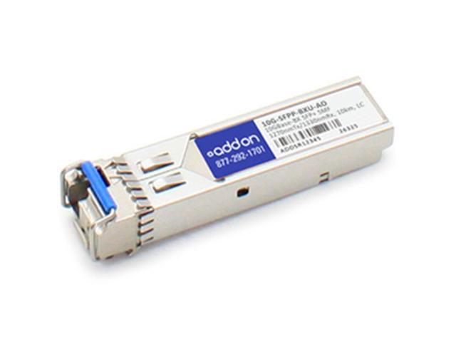 Addon Formerly Brocade 10G-Sfpp-Bxu Compatible Taa Compliant 10Gbase-Bx Sfp+ Transceiver (Smf 1270Nmtx/1330Nmrx 20Km Lc Dom)