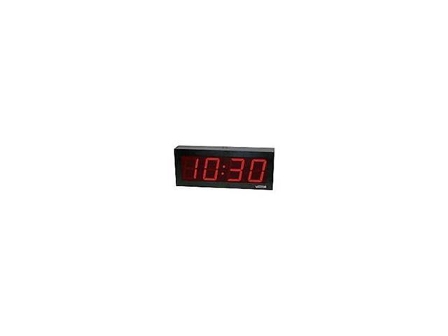 Valcom VIP-D440A IP PoE 4 Digit, 4 inch Digital Clock, Part No# VIP-D440A