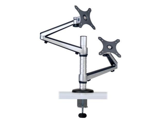 Tripp Lite DDR1327DCS 13 - 27 in. Monitors, Dual Full Motion Flex Arm Desk Clamp